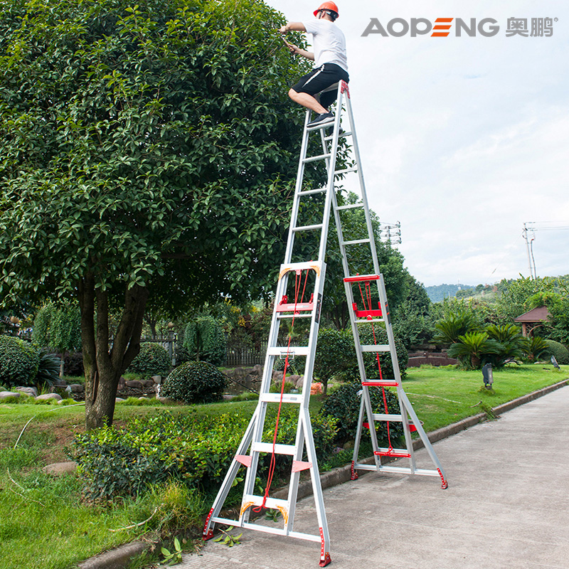 AP/奧鵬 雙面手拉升降梯 AP-225A-800 載荷150kg 使用高度8m 雙面臺(tái)階數(shù)24/24 1架AP/奧鵬 雙面手拉升降梯 AP-225A-800 載荷150kg 使用高度8m 雙面臺(tái)階數(shù)24/24 1架